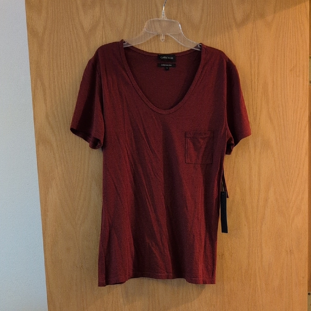 Carbon38 Red T-shirt S